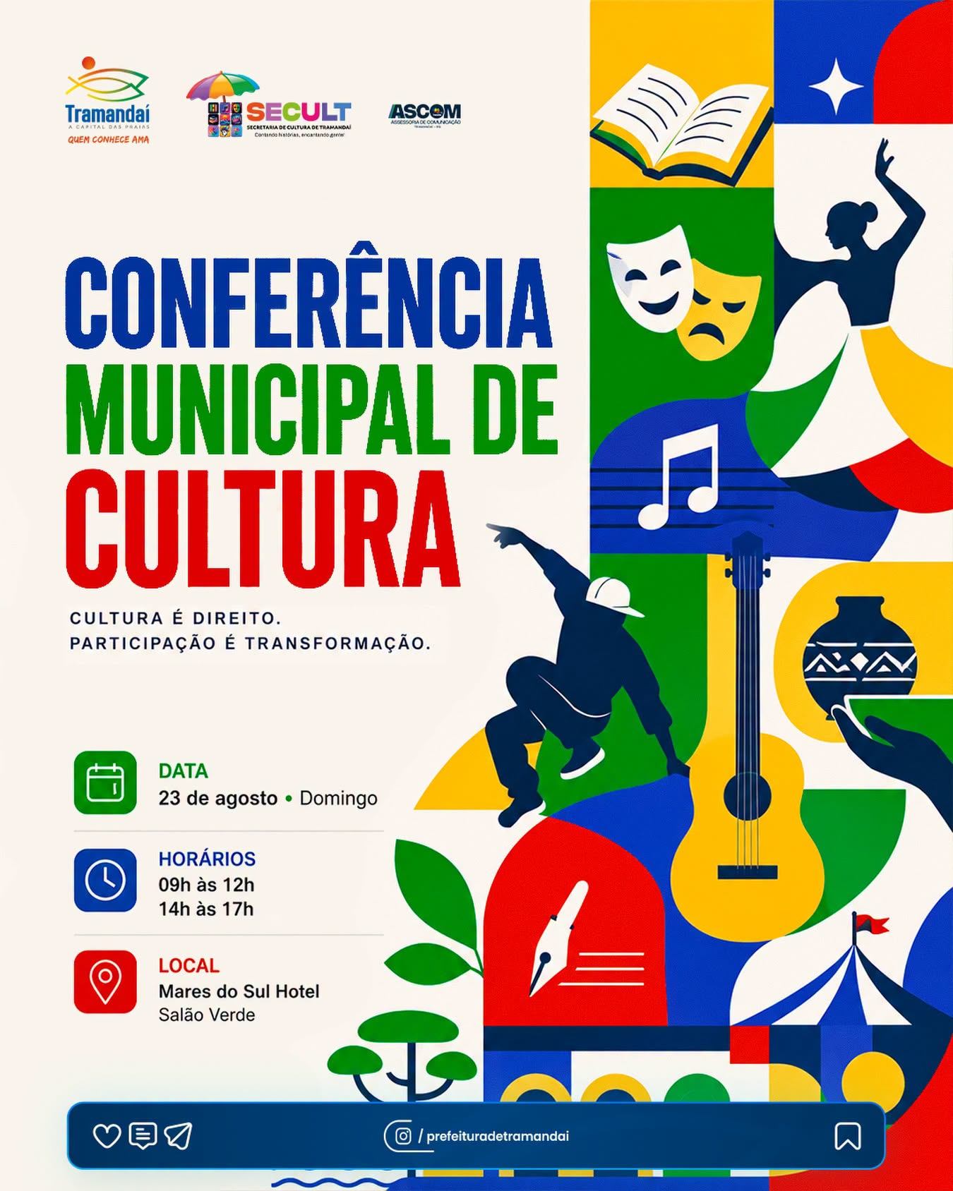 Vem aí a Conferência Municipal de Cultura de Tramandaí!