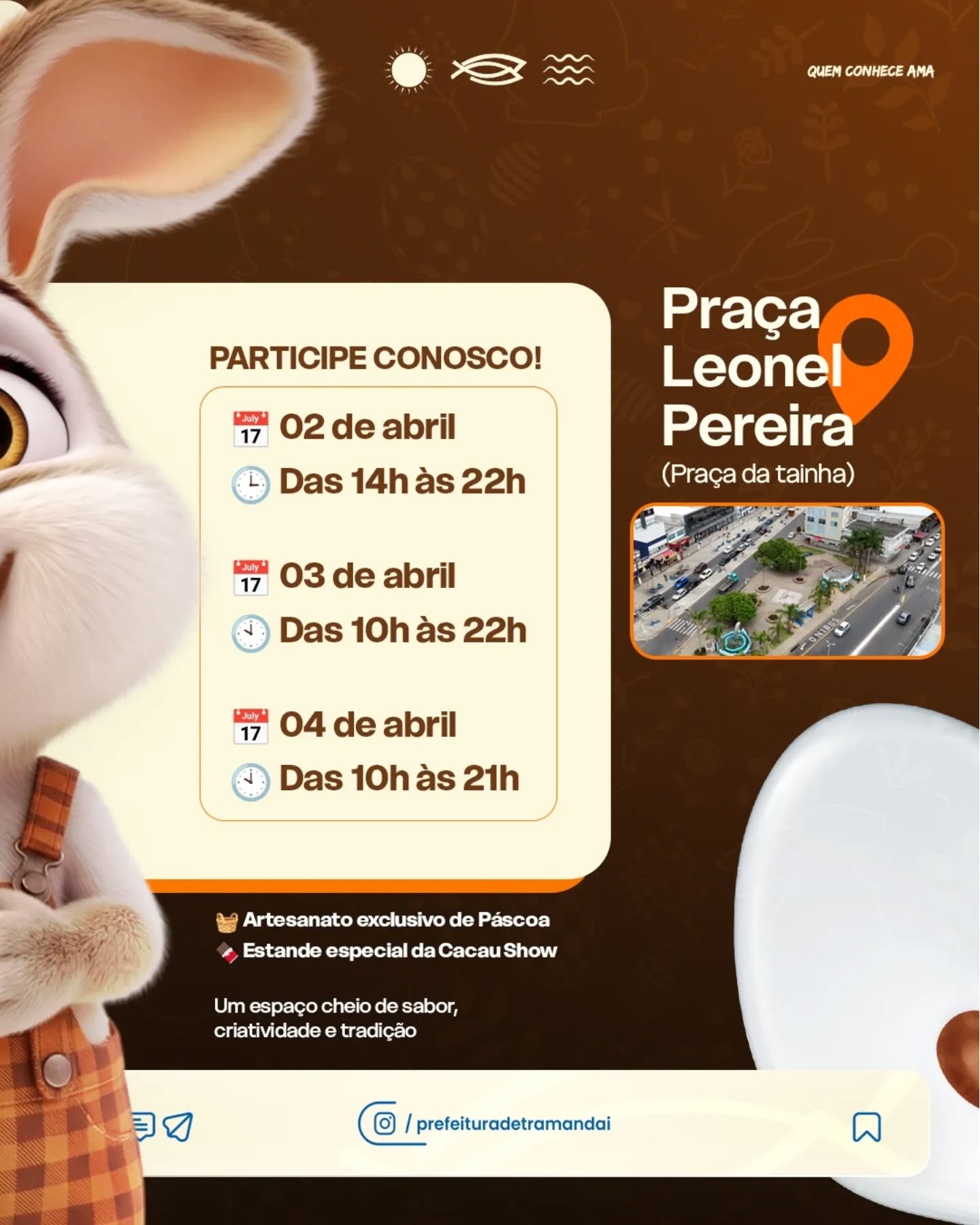 A Páscoa vai ganhar ainda mais sabor e criatividade em Tramandaí!