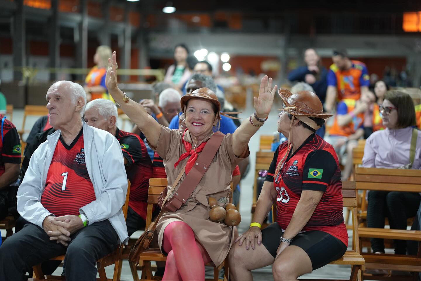 ABERTURA OFICIAL DOS 25º JOGOS DE INTEGRAÇÃO DA PESSOA IDOSA DO RS EM TRAMANDAÍ 