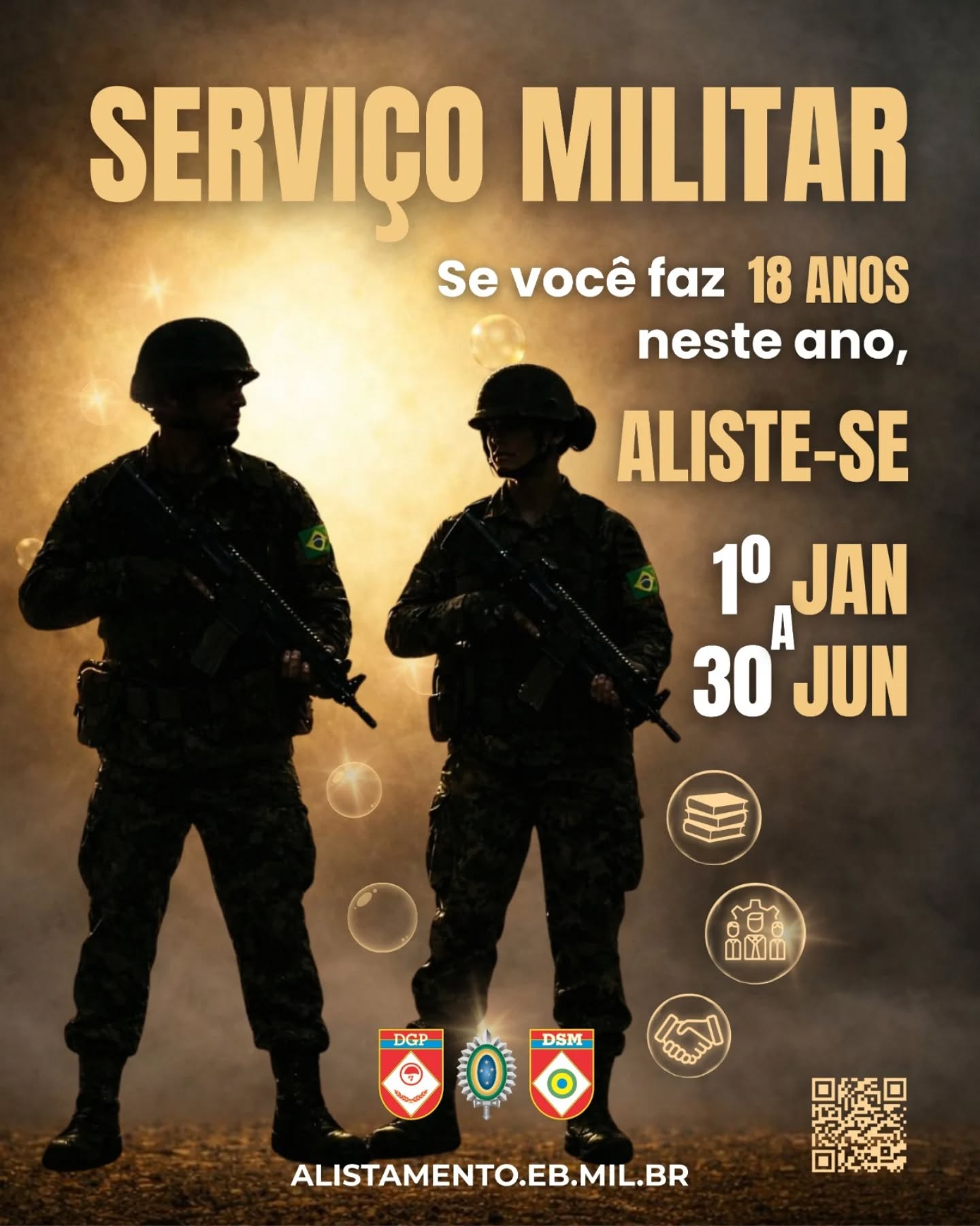 A Prefeitura de Tramandaí informa que o prazo para o Alistamento Militar 2026 já está em andamento. O procedimento é obrigatório para todo cidadão brasileiro do sexo masculino que completa 18 anos neste ano.
