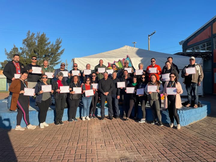 ENCERRAMENTO DO CURSO DE BRIGADISTA DE INCÊNDIO 