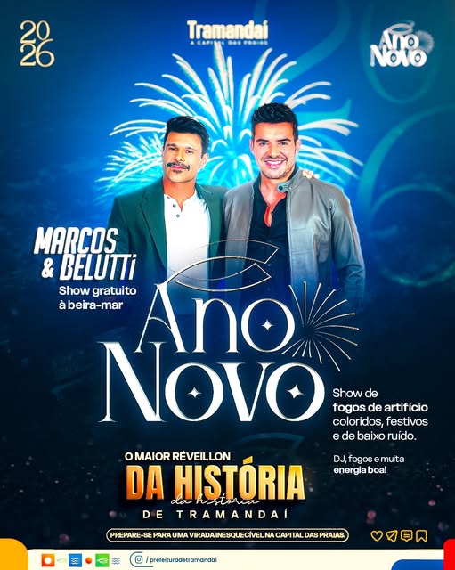 O MAIOR RÉVEILLON DA HISTÓRIA DE TRAMANDAÍ ESTÁ CHEGANDO! 