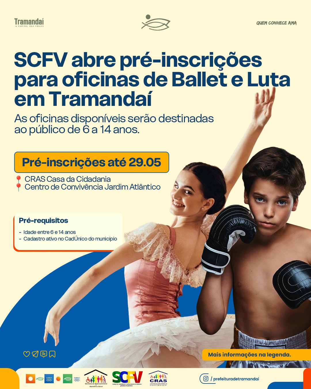 A Prefeitura de Tramandaí, através da Secretaria de Desenvolvimento e Assistência Social, segue investindo em ações que promovem inclusão, convivência comunitária e fortalecimento dos vínculos familiares. 