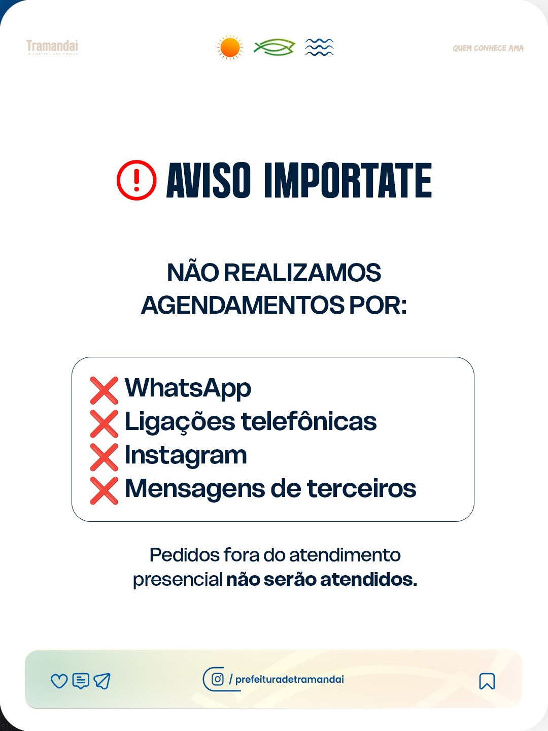 TRANSPORTE DA SAÚDE | ATENÇÃO AOS AGENDAMENTOS