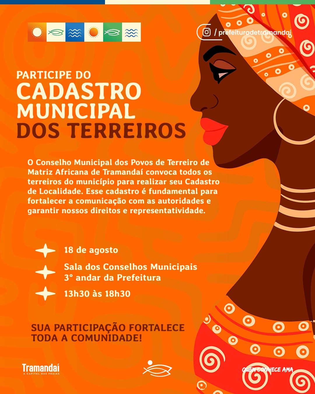 ATENÇÃO, POVOS DE TERREIROS DE MATRIZ AFRICANA DE TRAMANDAÍ