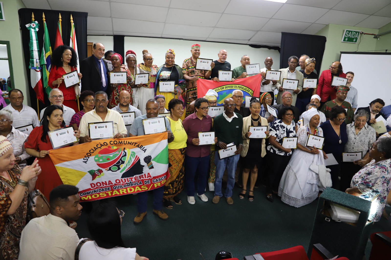 TRAMANDAÍ PRESENTE NA 6ª HOMENAGEM A PERSONALIDADES NEGRAS DO LITORAL NORTE 