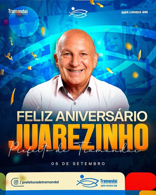HOJE É DIA DE CELEBRAR! 
