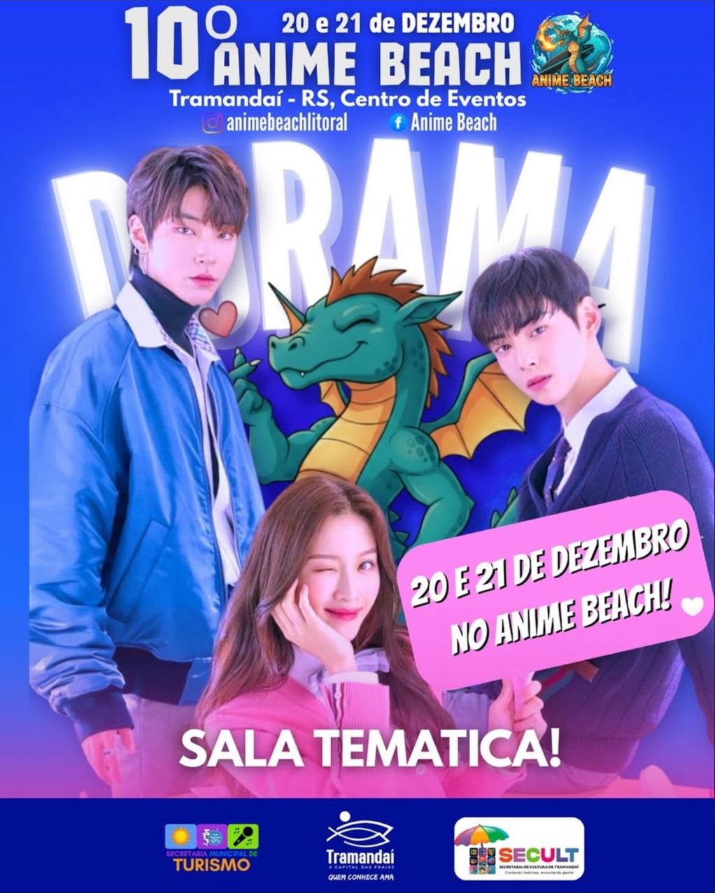 ANIME BEACH 2025: TRAMANDAÍ NO CENTRO DA CULTURA GEEK! 