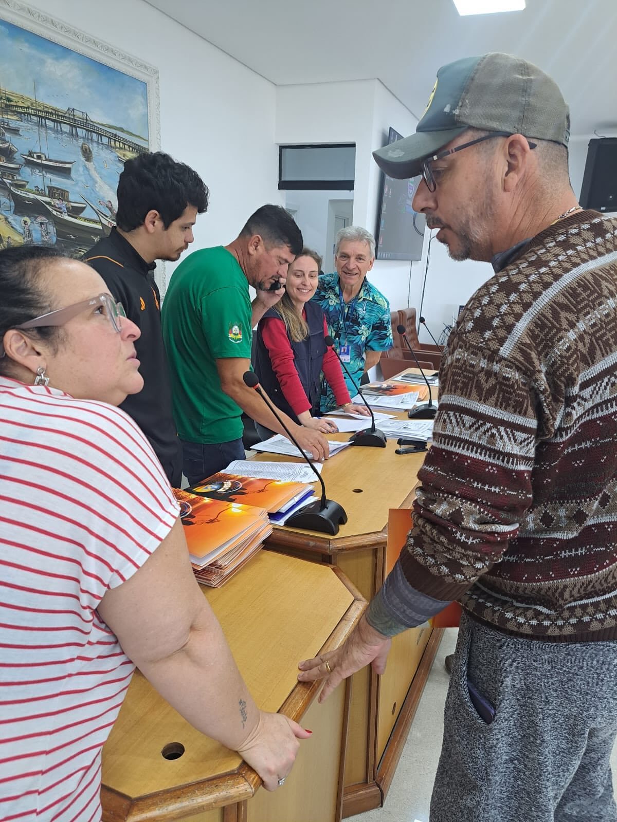 REUNIÃO SOBRE AUTOMONITORAMENTO DA PESCA DO BAGRE É REALIZADA EM TRAMANDAÍ