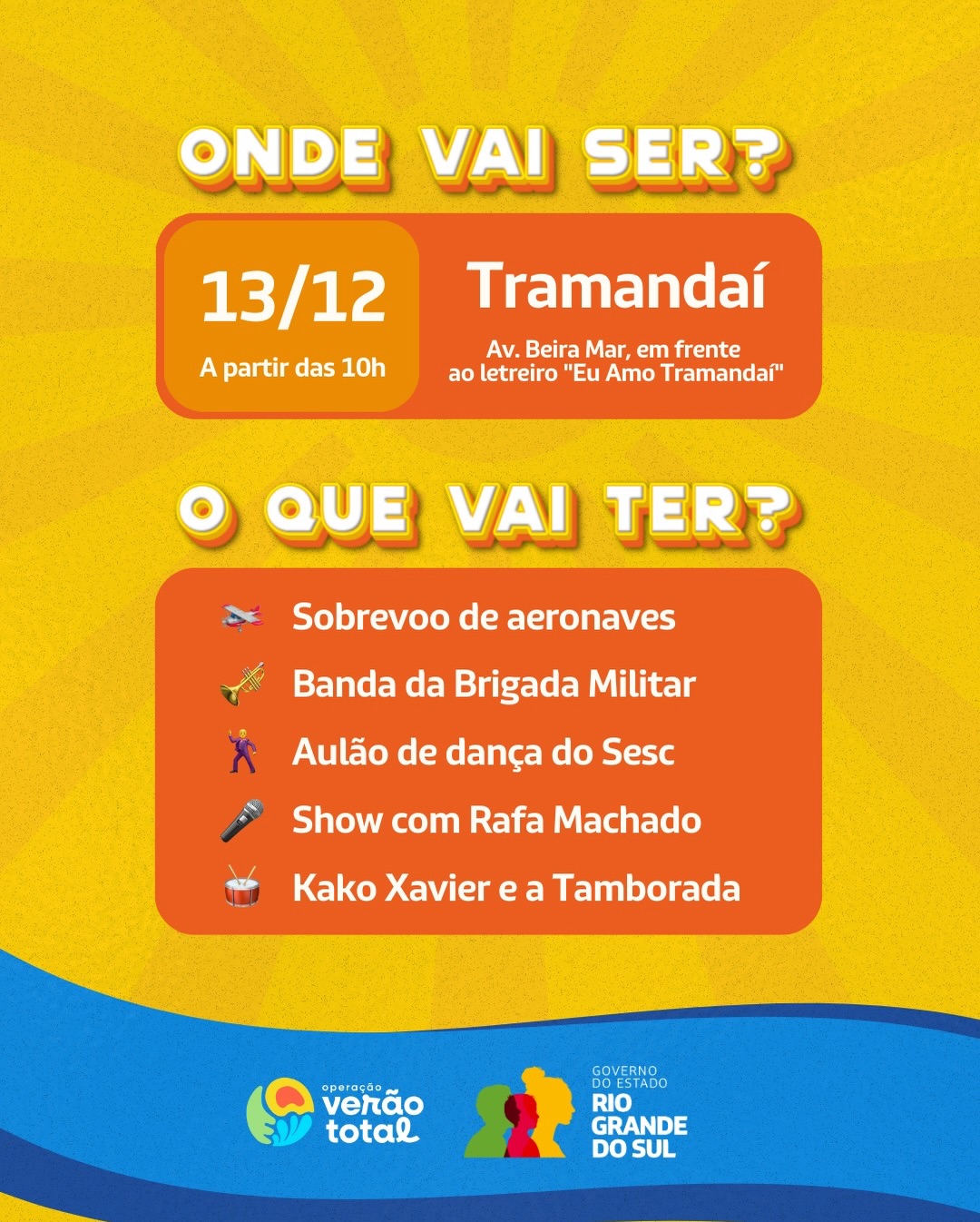 É HOJE! TRAMANDAÍ RECEBE O LANÇAMENTO DA OPERAÇÃO VERÃO TOTAL 2025/2026! 
