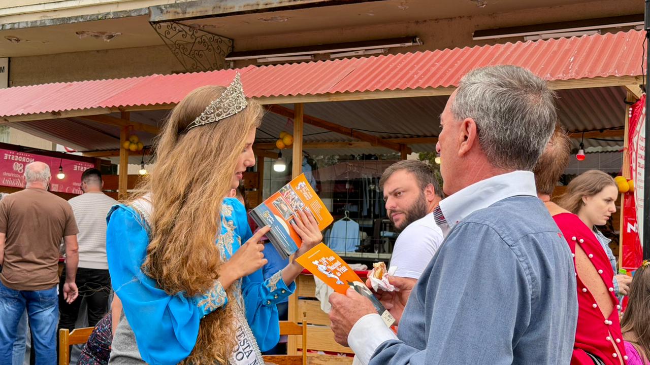 Soberanas da 34ª Festa Nacional do Peixe intensificam divulgação e levam o nome de Tramandaí a diferentes regiões do Estado