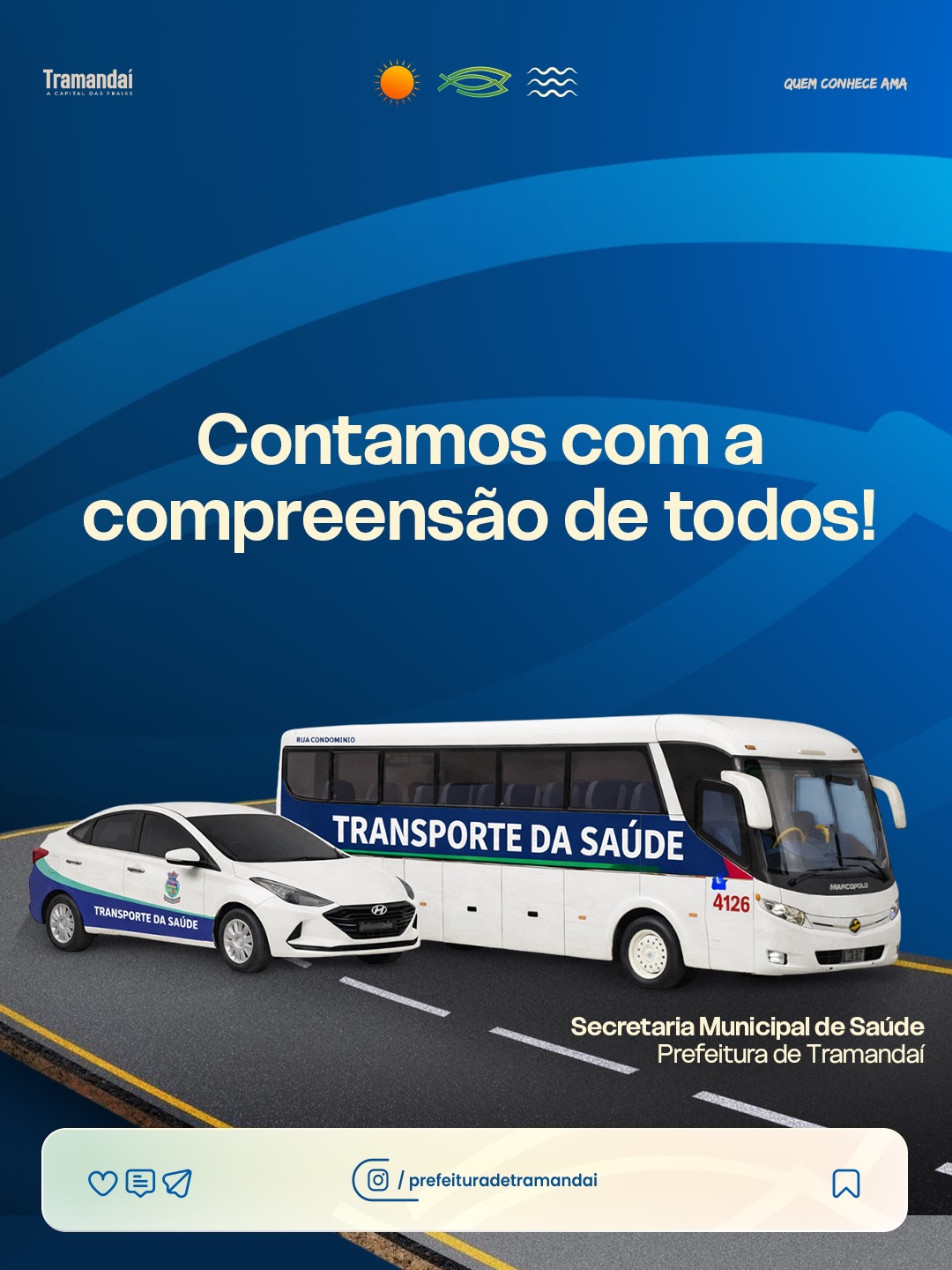 TRANSPORTE DA SAÚDE | ATENÇÃO AOS AGENDAMENTOS