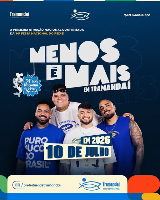 A MAIOR FESTA GASTRONÔMICA DO ESTADO JÁ TEM O PRIMEIRO SHOW NACIONAL CONFIRMADO!