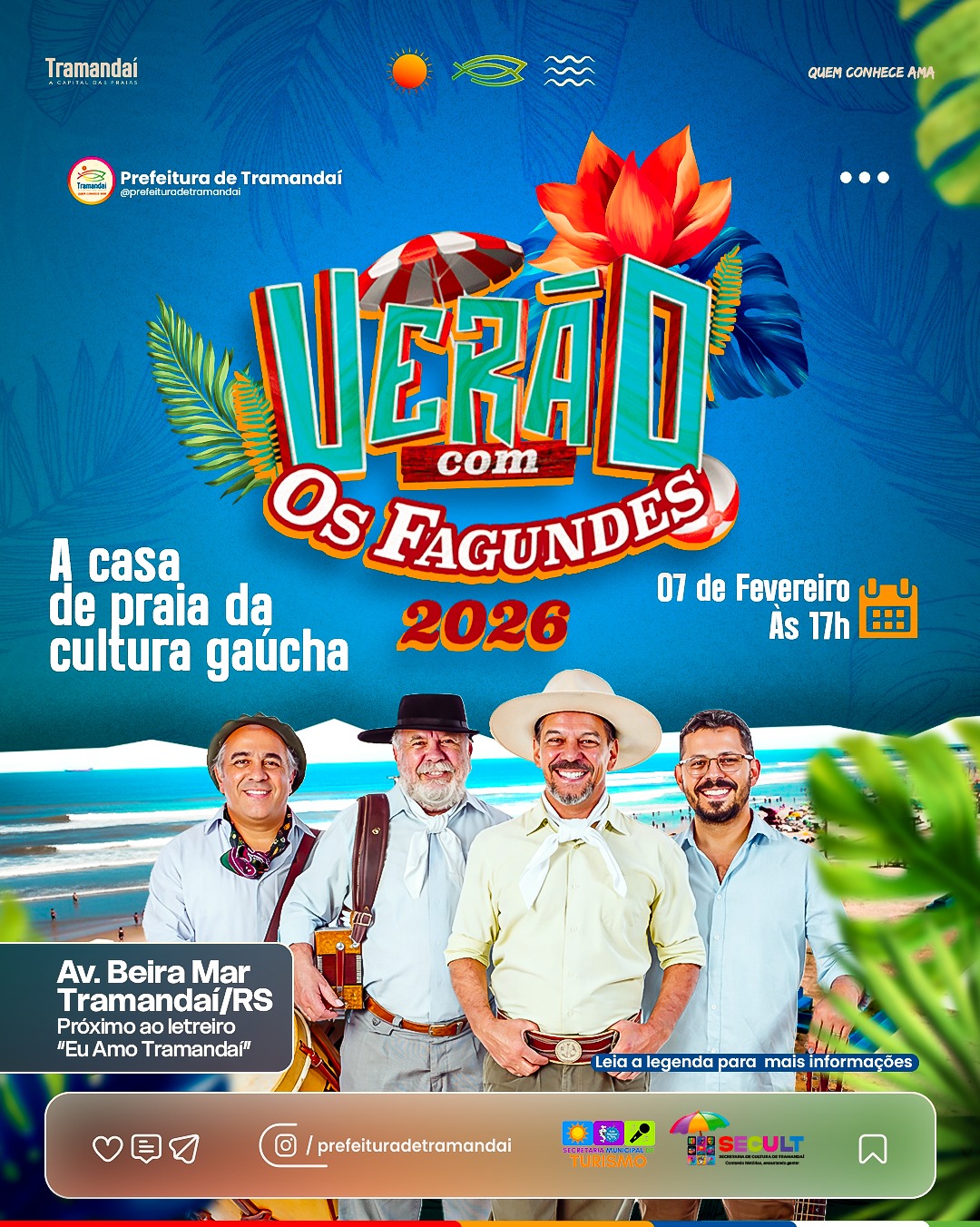 VERÃO COM OS FAGUNDES EM TRAMANDAÍ