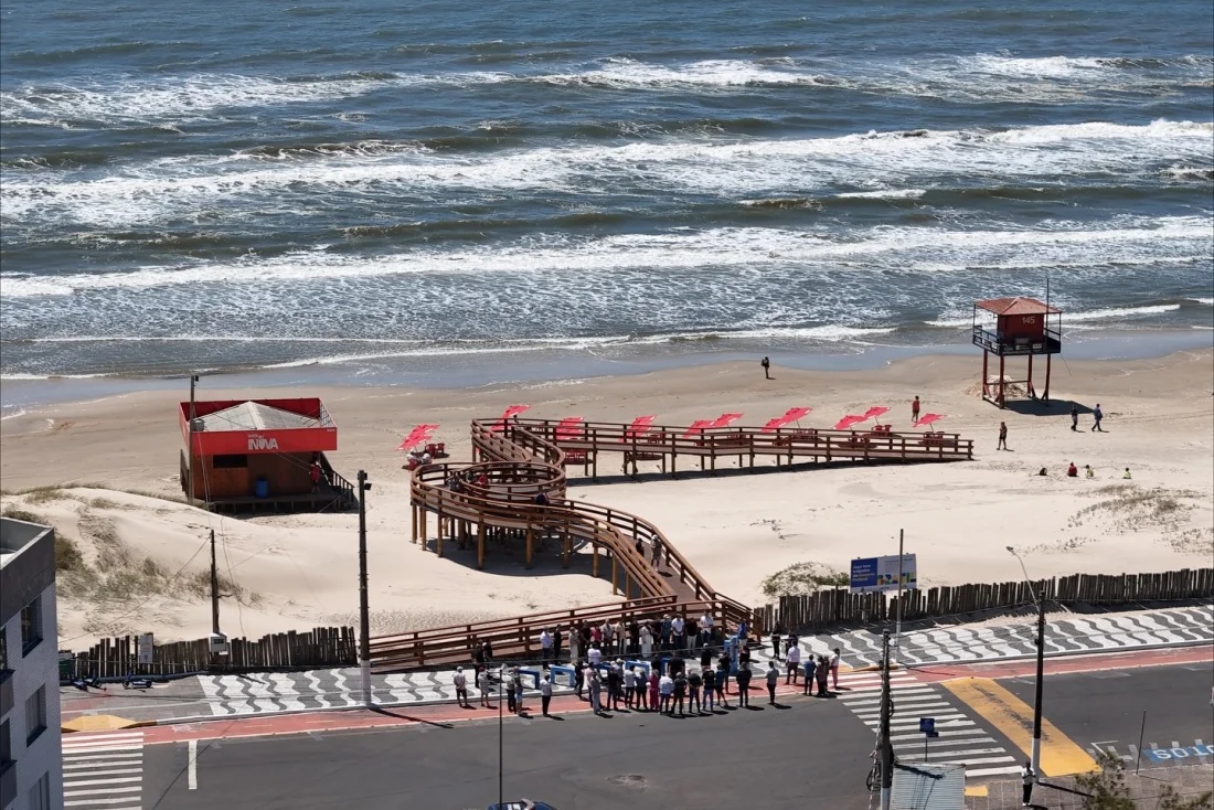 Construção de Mirante na Beira-Mar de Tramandaí